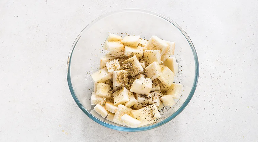 Цезарь с красной рыбой