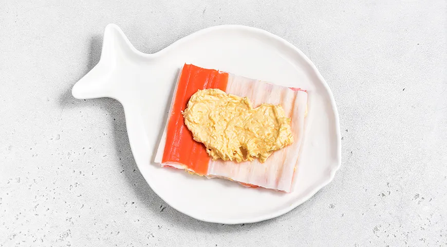 Крабовый торт