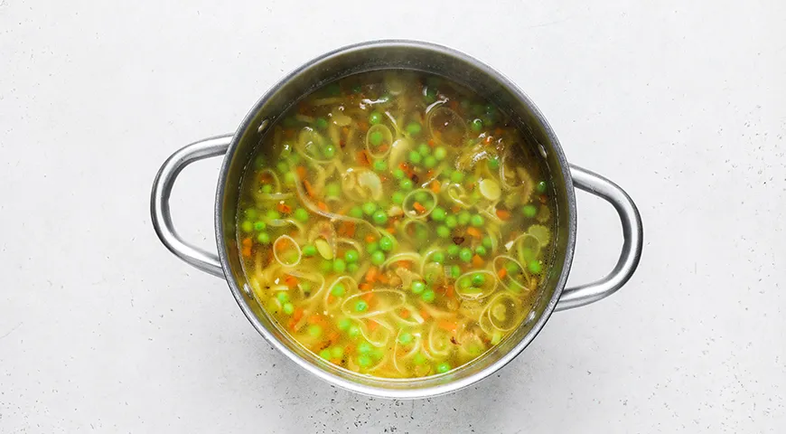 Нежный куриный суп со сливками