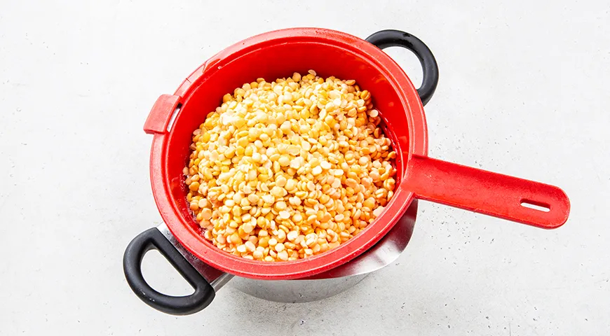 Нежное гороховое пюре со сливками