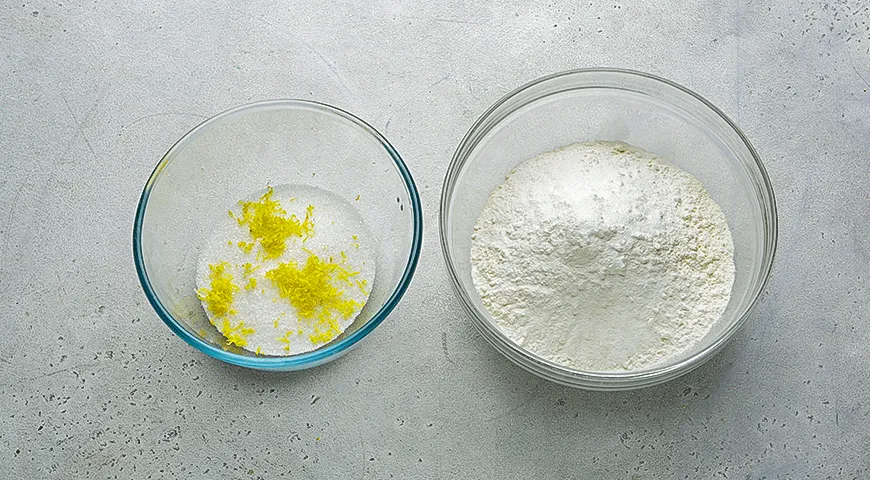 Лимонный кекс с маком