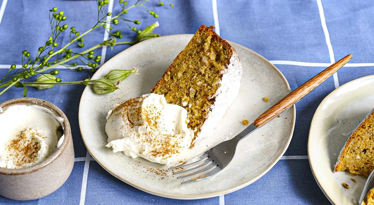 Морковный кекс