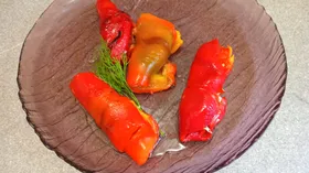 Рулетики из болгарского перца