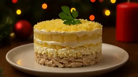 Салат «Ананасовый рай»