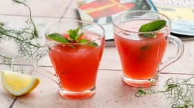 Кисель из клубничного варенья