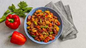 Рецепты с мясом и фасолью белой