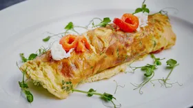Рецепты с твёрдыми сырами, соусами и крабами