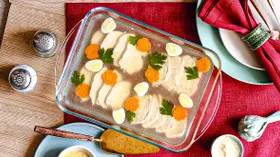 Холодные закуски с курятиной