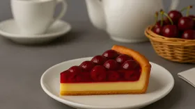 Тарт с вишней