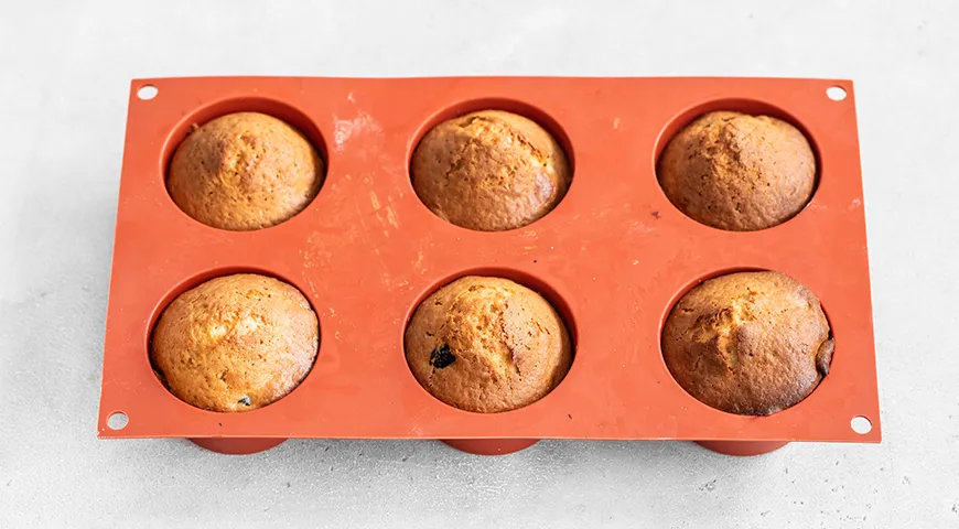 Кексы на сметане в формочках