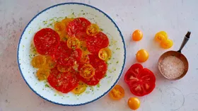 Рецепты на ужин с кинзой и черри