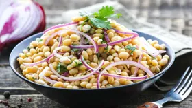 Рецепты с уксусом, кинзой и бобами