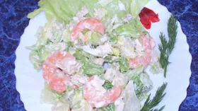 Рецепты с овощами, курятиной и креветками