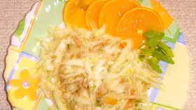 Простые рецепты с яблоком и мандарином