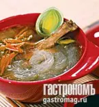 Рецепты с овощами, лапшой рисовой и птицей