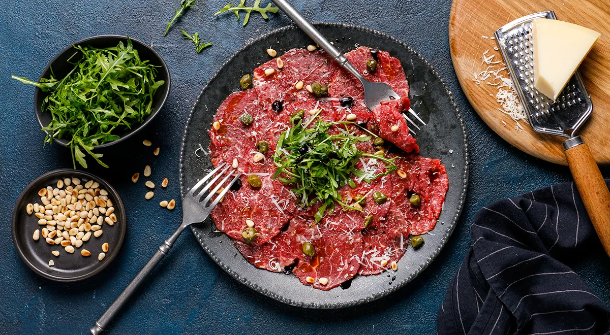 Холодные закуски с мясом