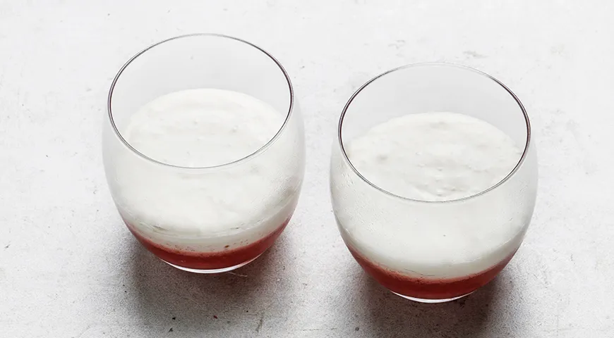 Желе из сметаны с желатином