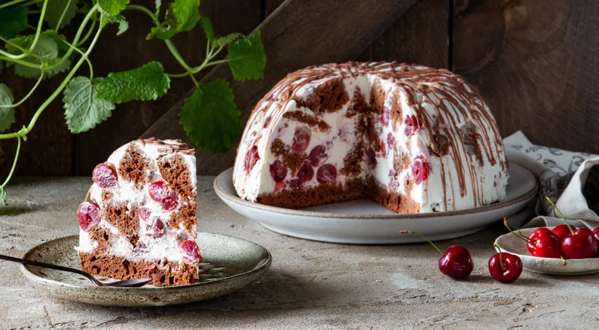 Торт «Панчо» с вишней