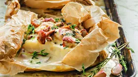 Блюда в духовке с лисичками