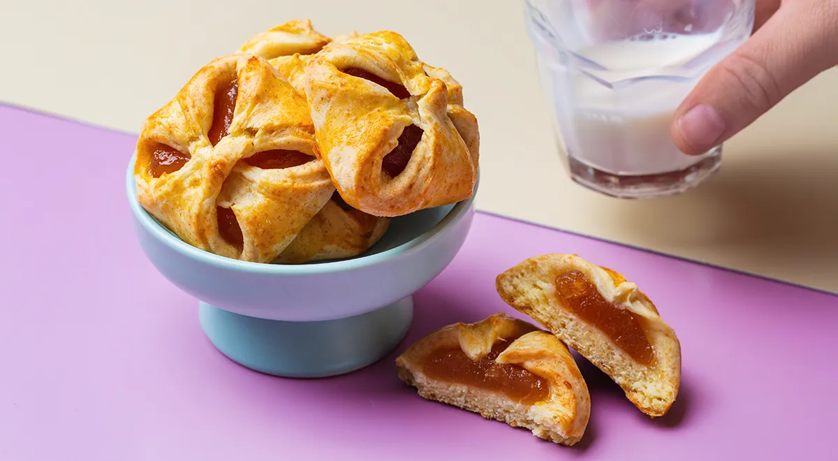 Печенье с повидлом