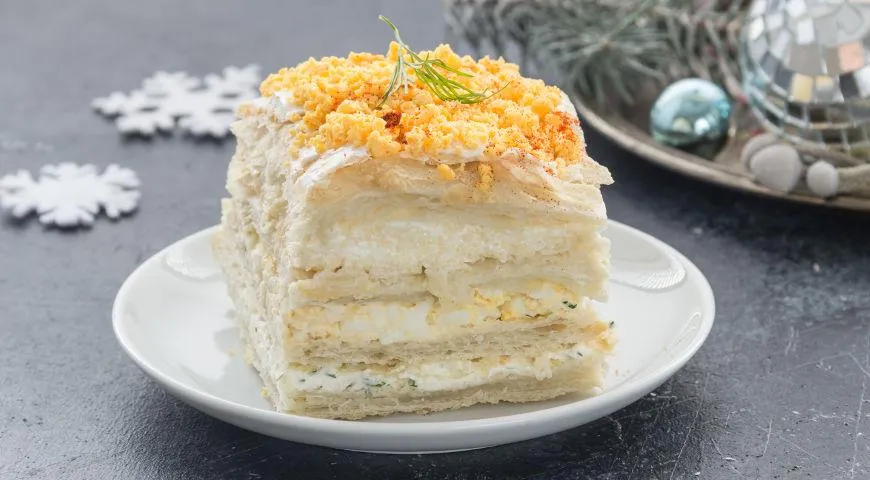 Блинный торт с заварным кремом, пошаговый рецепт на ккал, фото, ингредиенты - SaccharinA