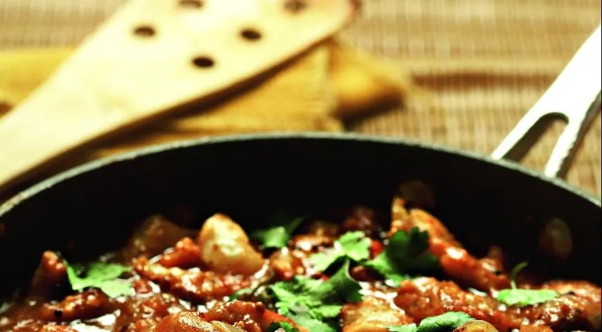 Острое рыбное карри