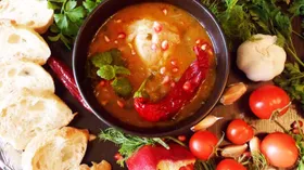Рецепты грузинской кухни с томатами и шафраном