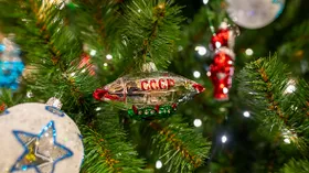 Как отмечали Новый год в 1954 году