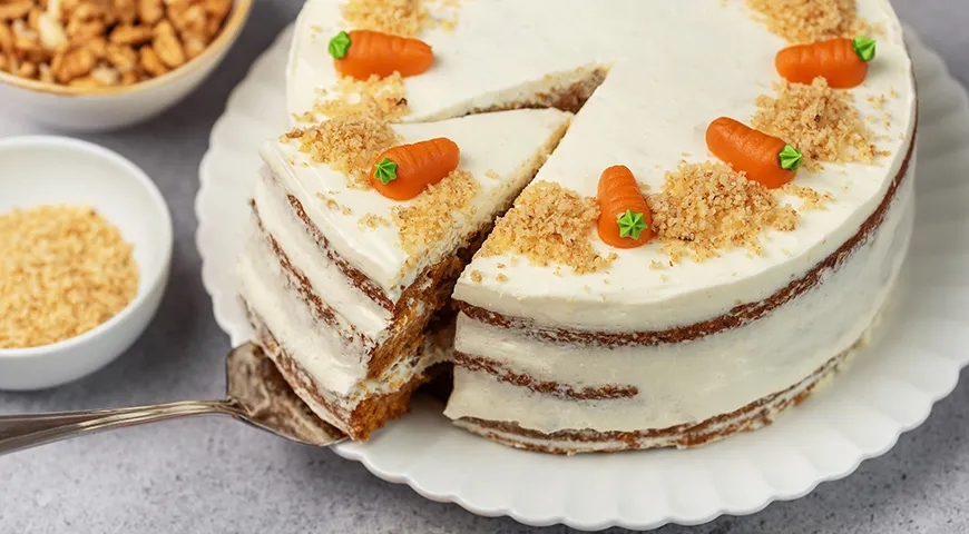 Классический морковный торт
