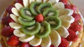 Рецепты с ягодами, бананом и киви