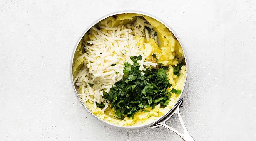 Хинкали с картошкой