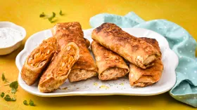 Пирожки из лаваша с капустой