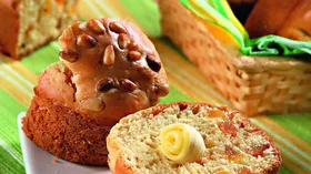 Выпечка с лисичками