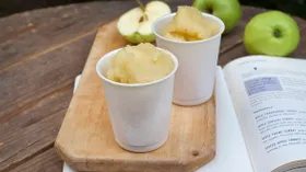 Яблочный сорбет