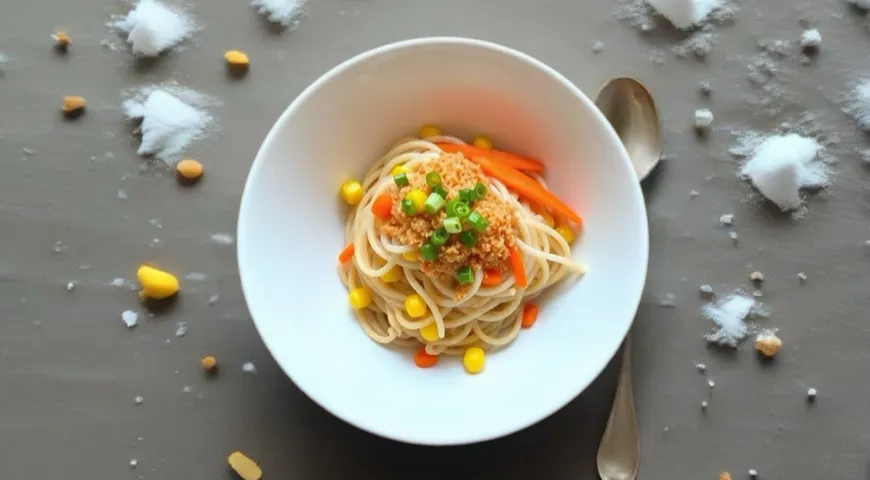 Удон с морепродуктами