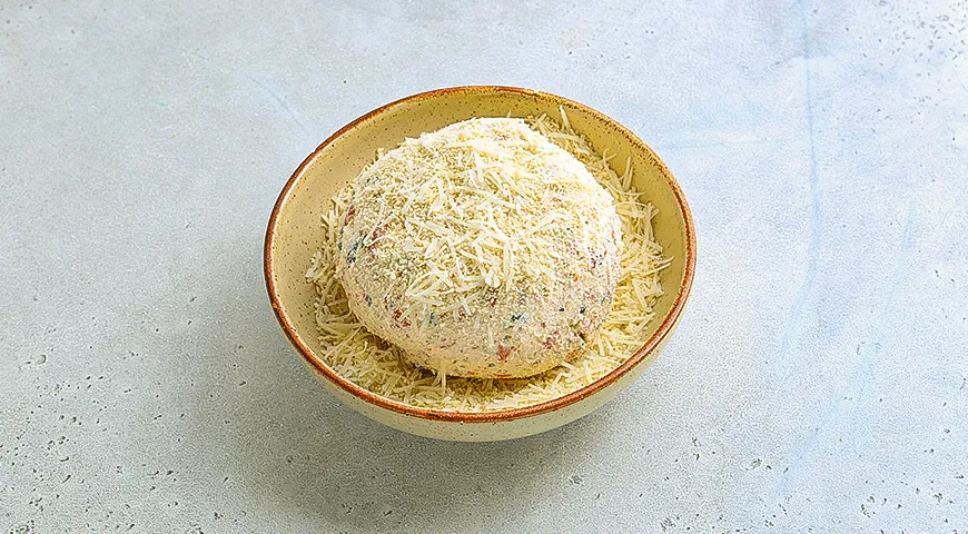 Сырный шар «пицца»