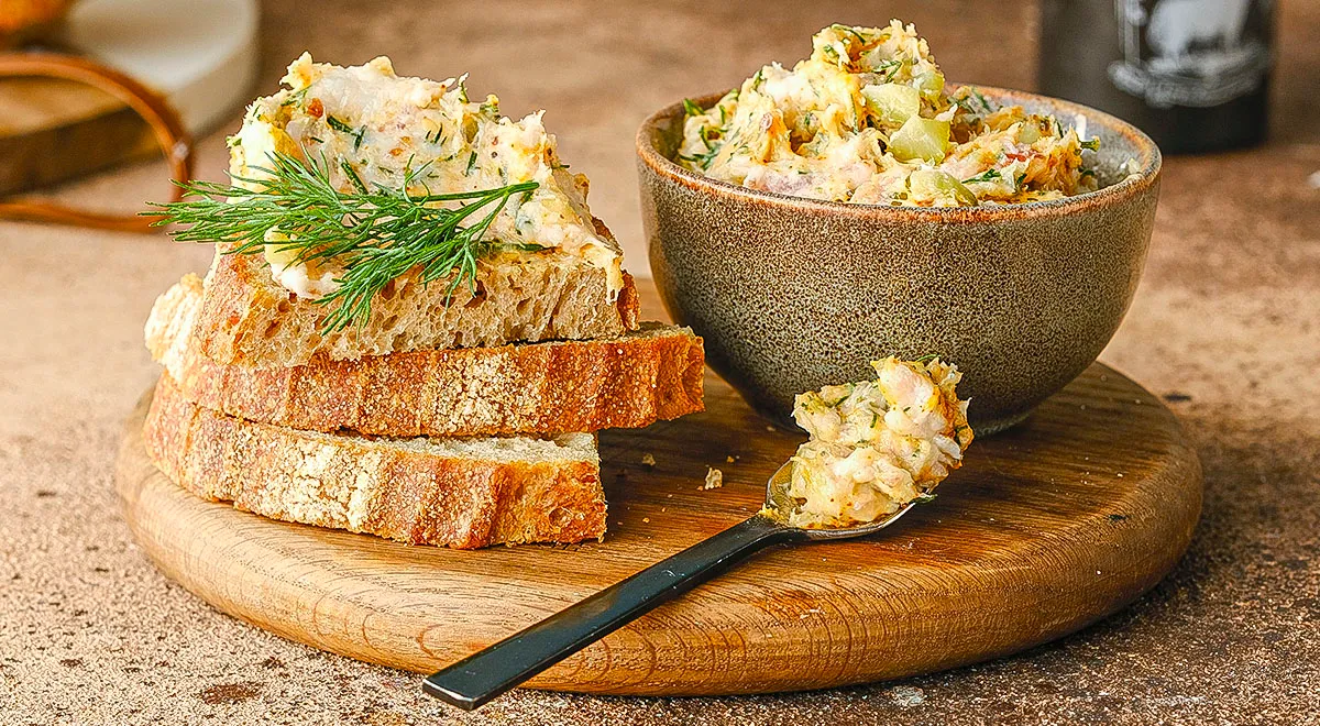 Бутербродный крем из сала