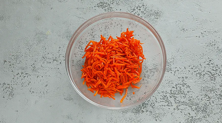 Тарталетки с салатом из ветчины