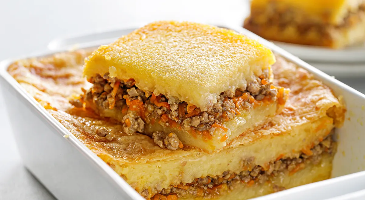 Картофельная запеканка с мясом