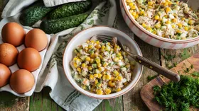 Рецепты с рыбой и кукурузой