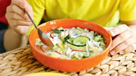 Суп с крабами