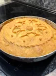 Зур бэлиш с мясом и картофелем