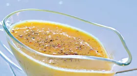 Рецепты с фруктами, орехами и соусами