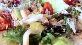 Рецепты с маслом растительным, алкоголем и кальмарами