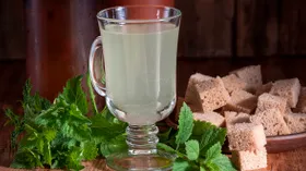 Квас с мятой