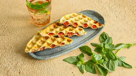 Вафли-пицца