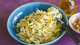 Рецепты с твёрдыми сырами, сливками и грецким орехом