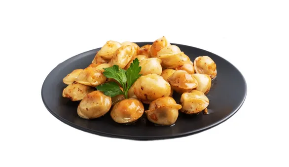 Пельмени жареные