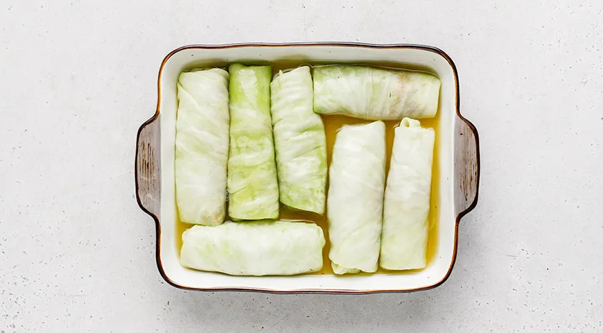 Вегетарианские голубцы без мяса