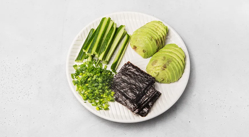 Ленивые запеченные роллы